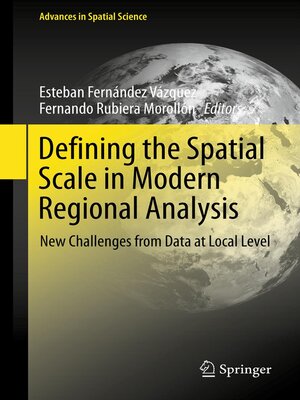 cover image of Defining the Spatial Scale in Modern Regional Analysis
